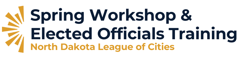 NDLC Spring Workshop & Elected Officials Training Logo